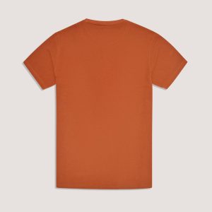 Classic Crew Neck T-Shirt – Rust