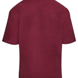 Chest Pocket T-Shirt – Burgundy