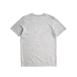 Soft Drape V-Neck T-Shirt – Heather Grey