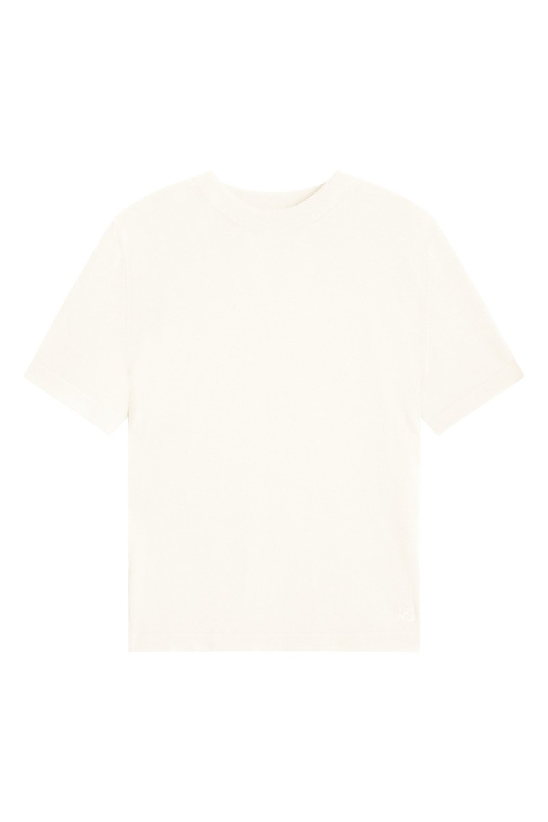 Chest Pocket T-Shirt – Cream