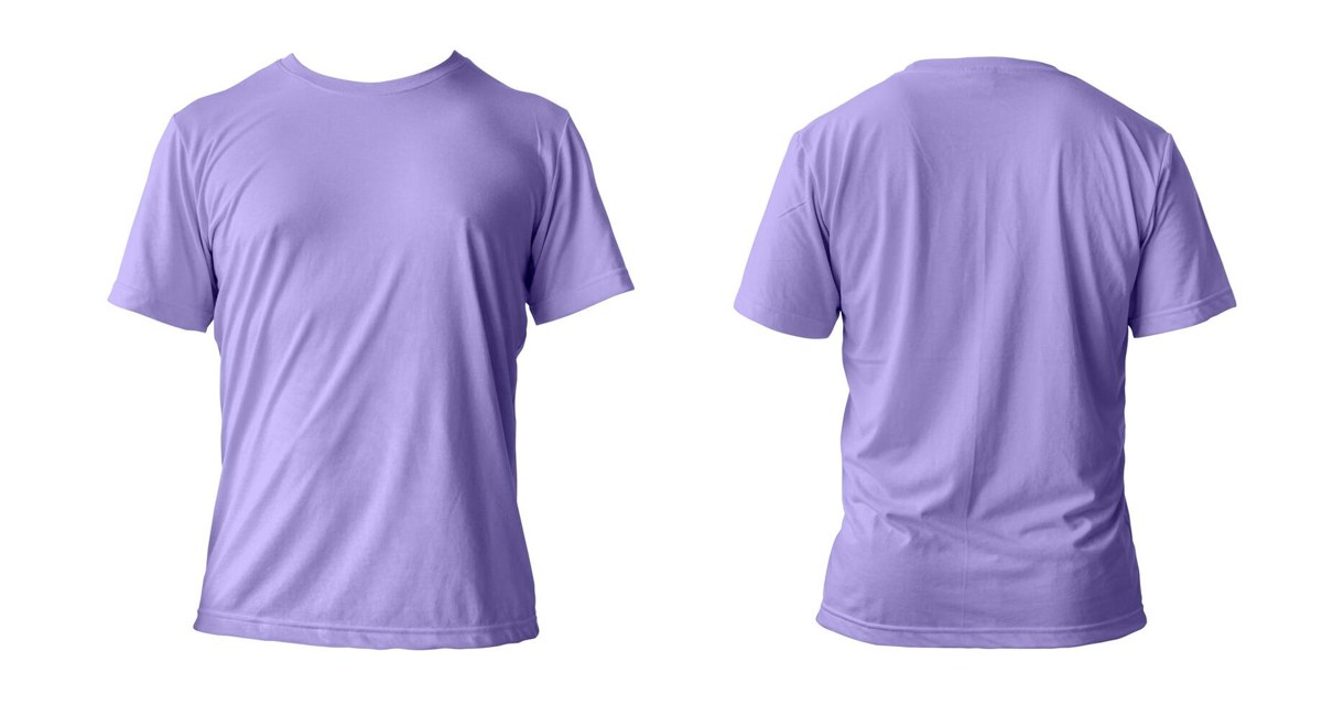 Classic Crew Neck T-Shirt – Lavender