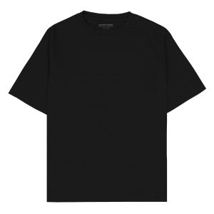 Organic Cotton Crew T-Shirt – Black
